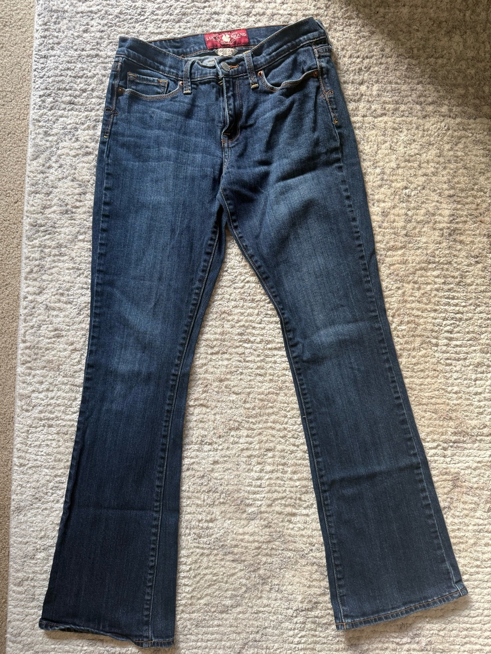Lucky Brand Women’s Dark Indigo Bootcut Jeans